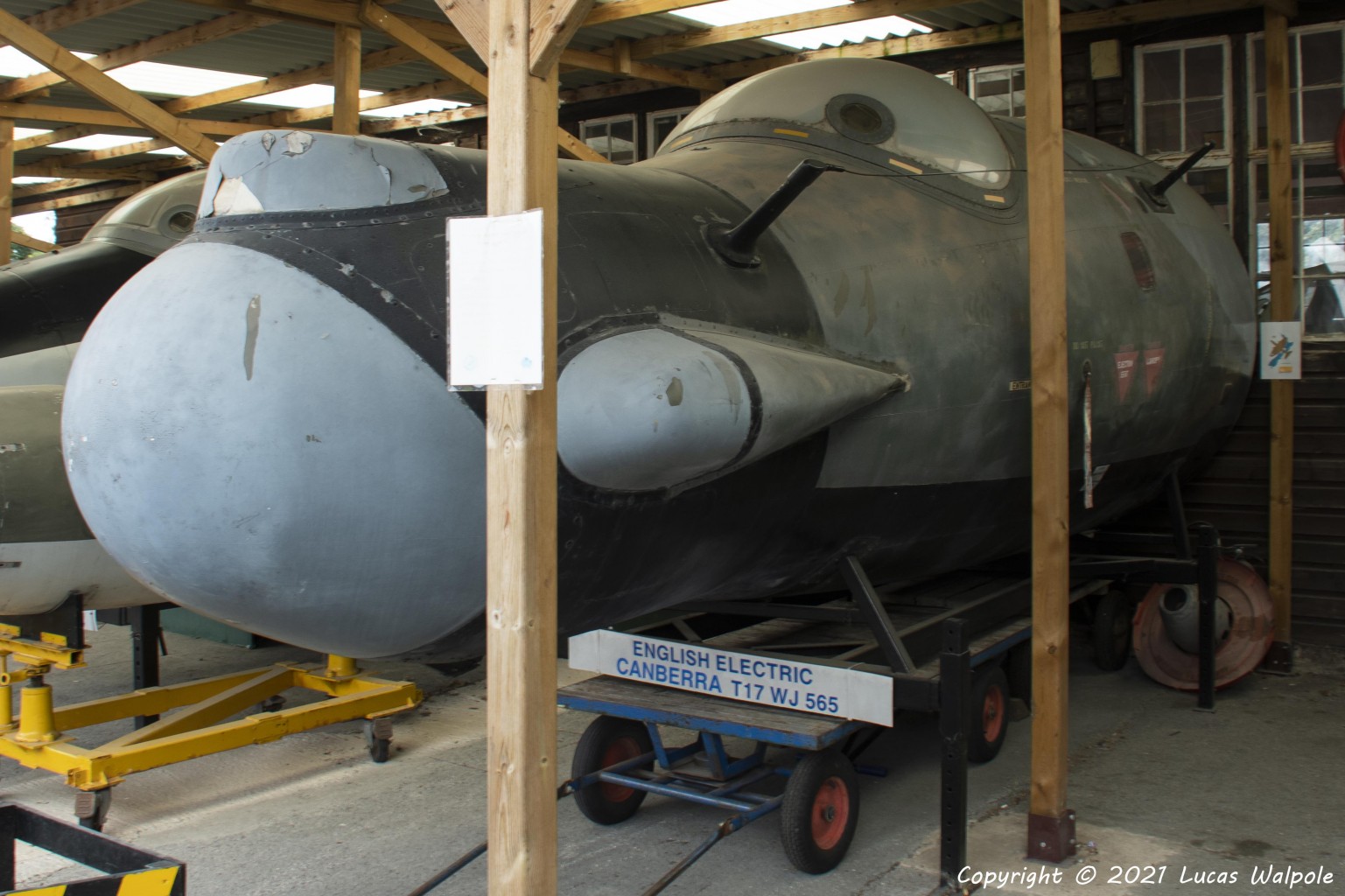 Thunder Lightnings English Electric Canberra Survivor Wj