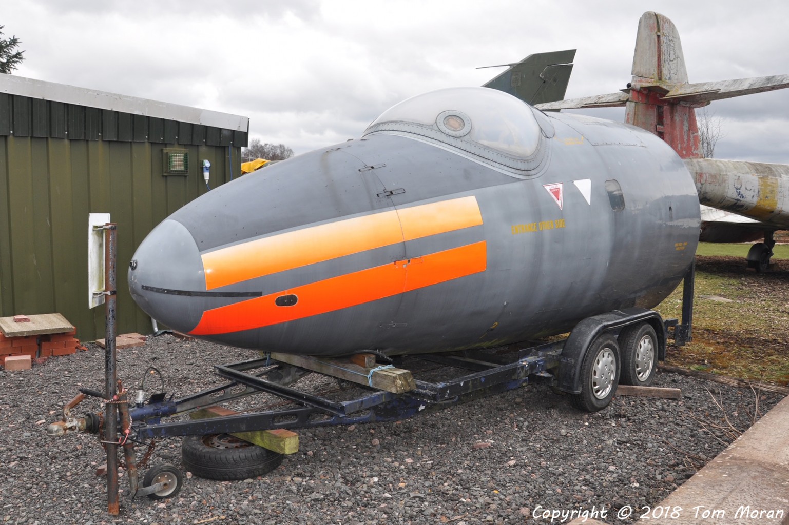 Thunder Lightnings English Electric Canberra Survivor Wj