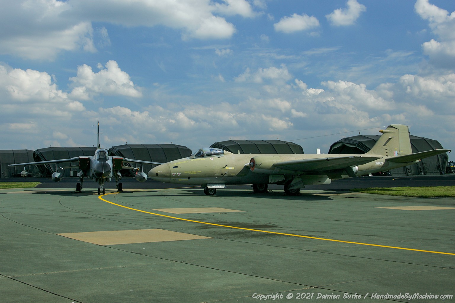 Thunder Lightnings English Electric Canberra Survivor XH169