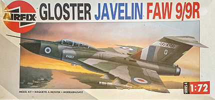 Airfix Javelin FAW.9 initial release box