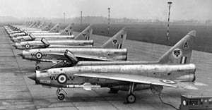 Lightning F.1s of 74 Sqn