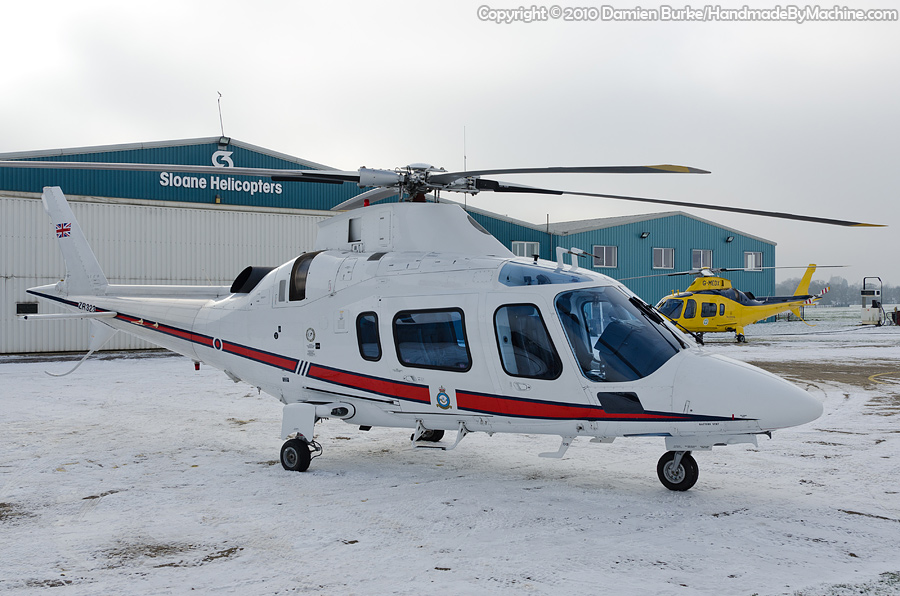 32 Sqn Agusta 109 at snowy Sywell - UK Airshow Review Forums